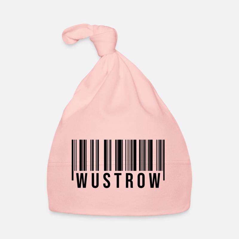 Wustrow Strichcode Baby Bio-Mütze