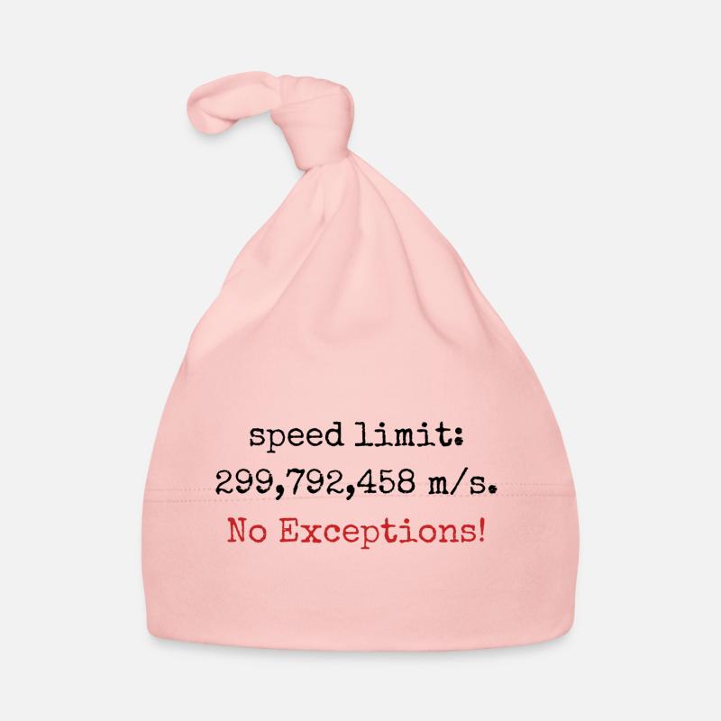 Speed limit - lichtgeschwindigkeit Baby Bio-Mütze