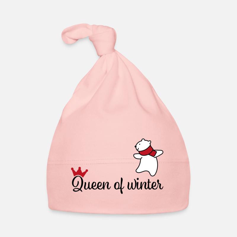 Frauen die den Winter lieben Baby Bio-Mütze