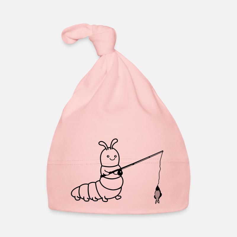 Pêche à la chenille Bonnet bio Bébé