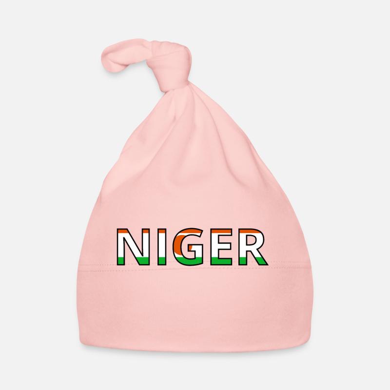 Drapeau Niger Bonnet bio Bébé