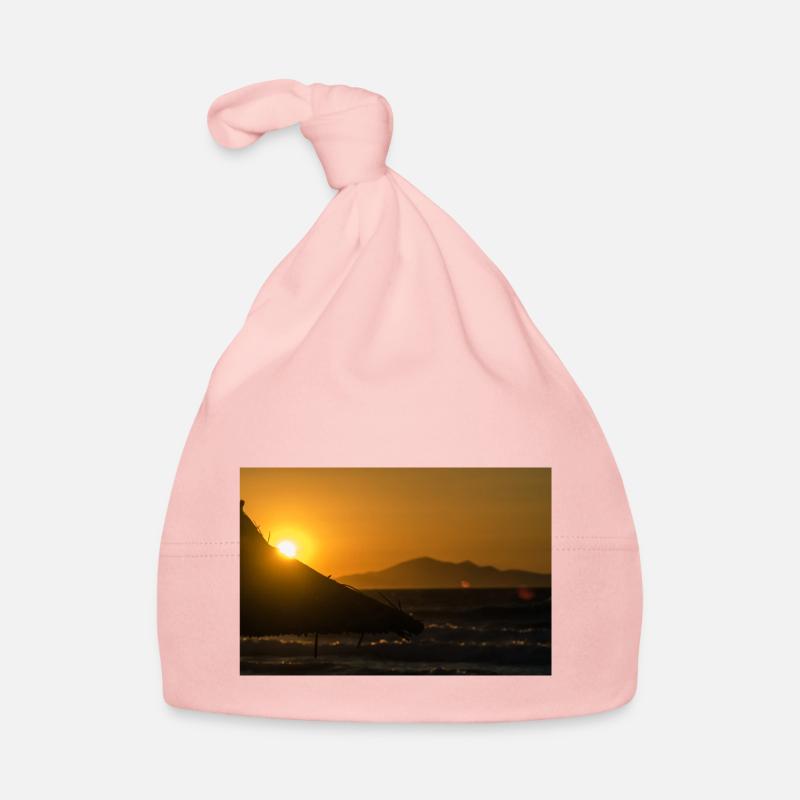 Coucher de soleil Bonnet bio Bébé