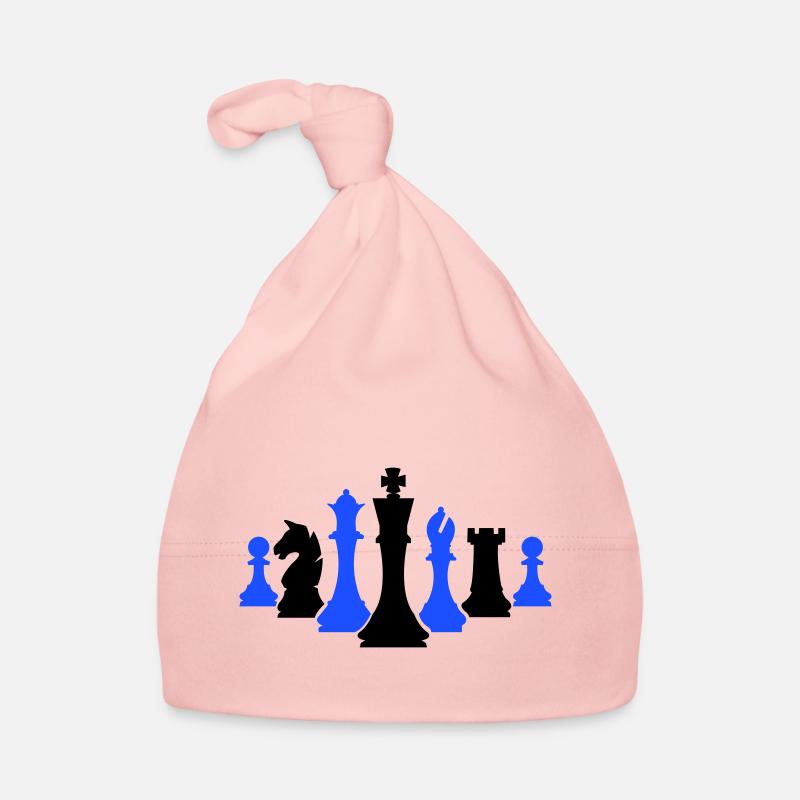 schachfiguren schach Baby Bio-Mütze