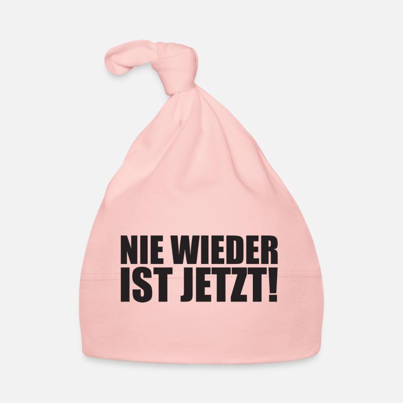 Never again is now Organic Baby Cap