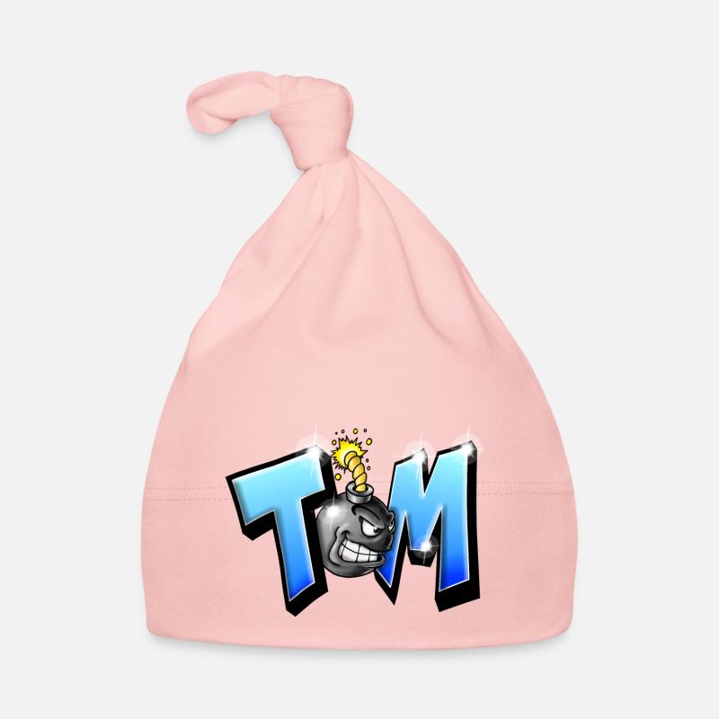 Graffiti Name TOM Printable on everything! Organic Baby Cap