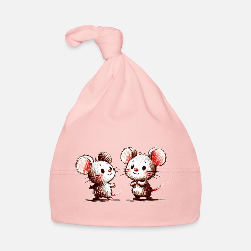 Mäuse Baby Bio-Mütze