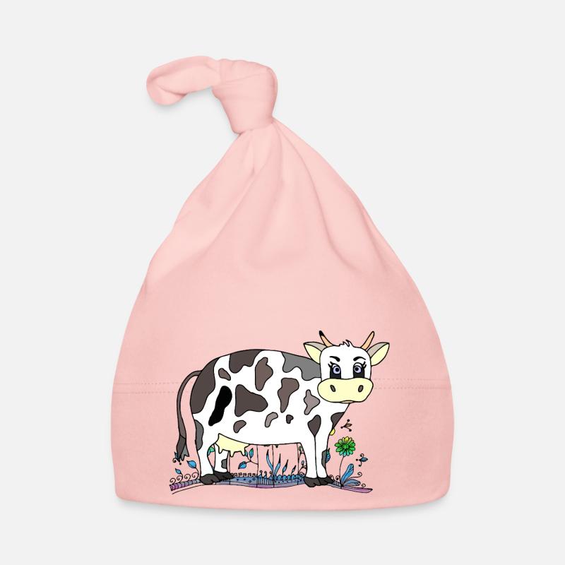 Kuh Baby Bio-Mütze