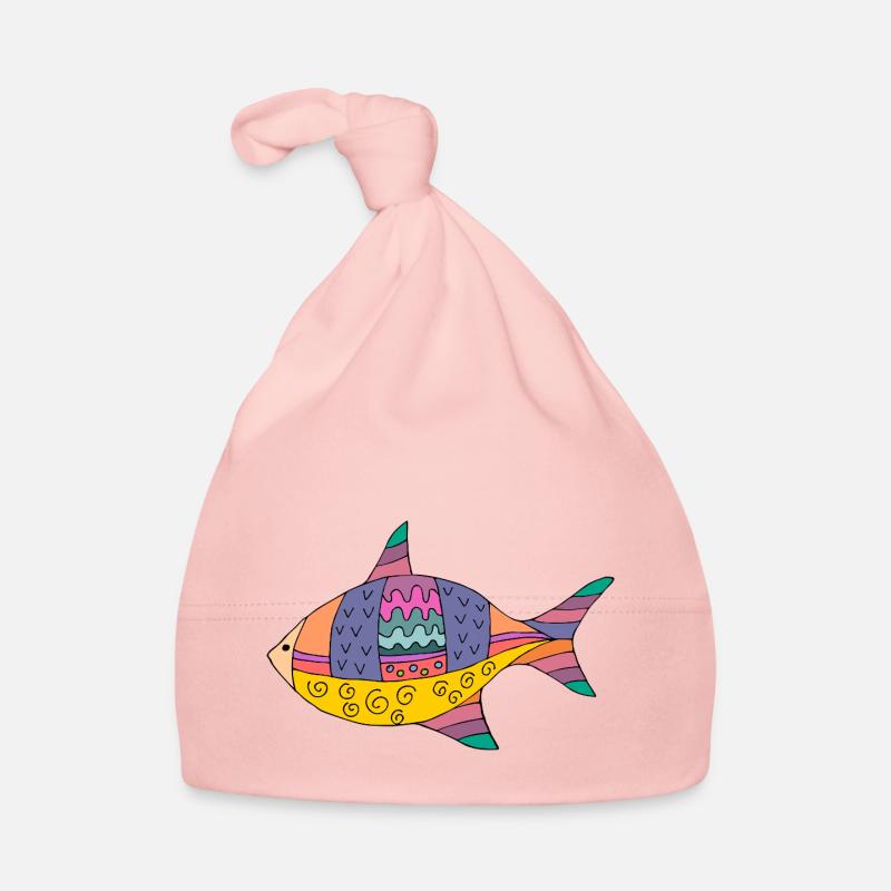 Fish Organic Baby Cap