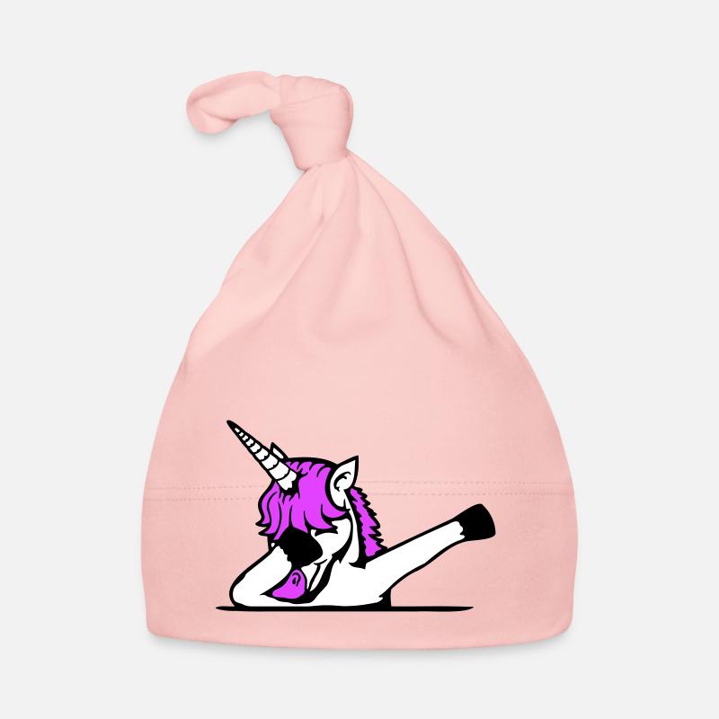 Unicorn Dabbing Dab Dance Party Pose Gesture Funny Organic Baby Cap