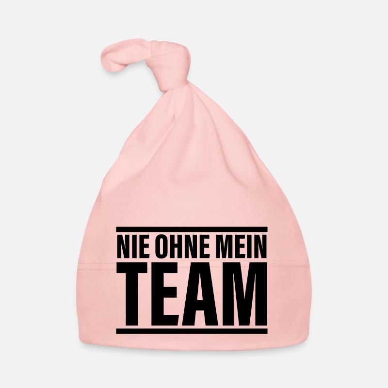 Team never Organic Baby Cap