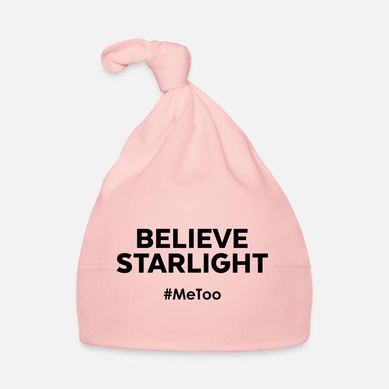 Glauben Sie Starlight - Baby Bio-Mütze - Rosa