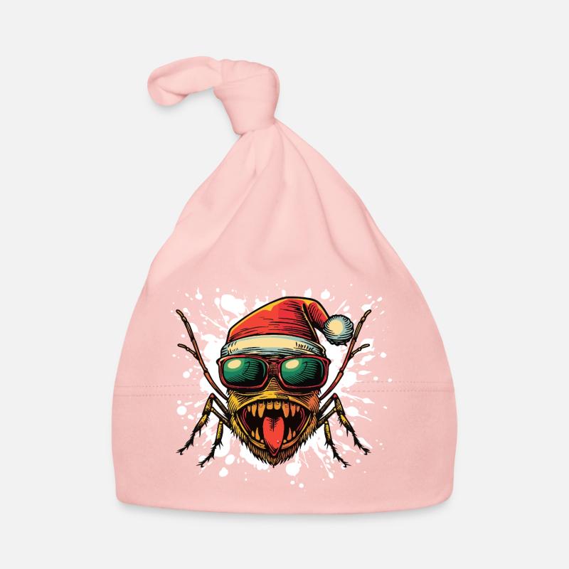 Ant Christmas Funny Organic Baby Cap