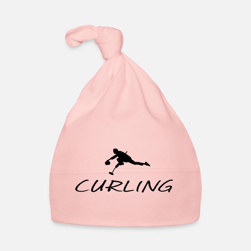 Curling Organic Baby Cap