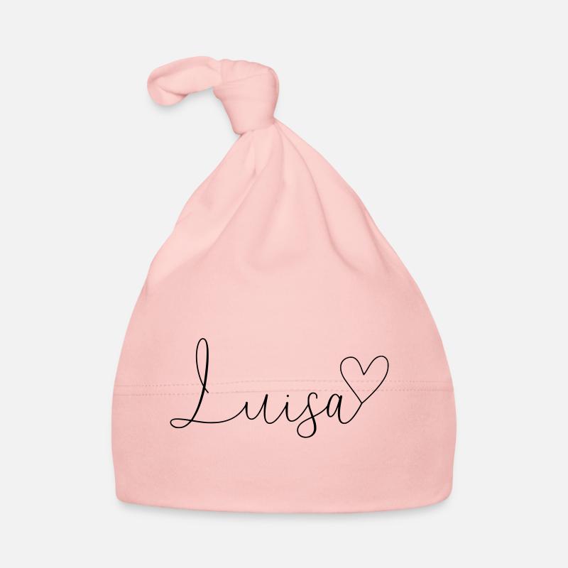 Luisa Nom Prénom Fille Bonnet bio Bébé