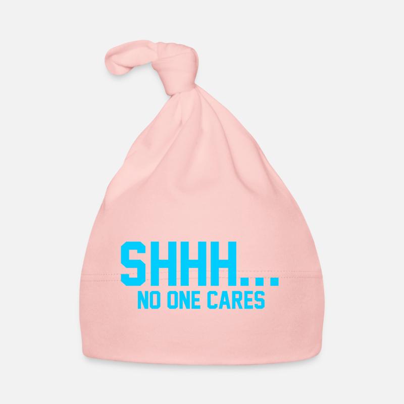 SHHH... No one cares Organic Baby Cap