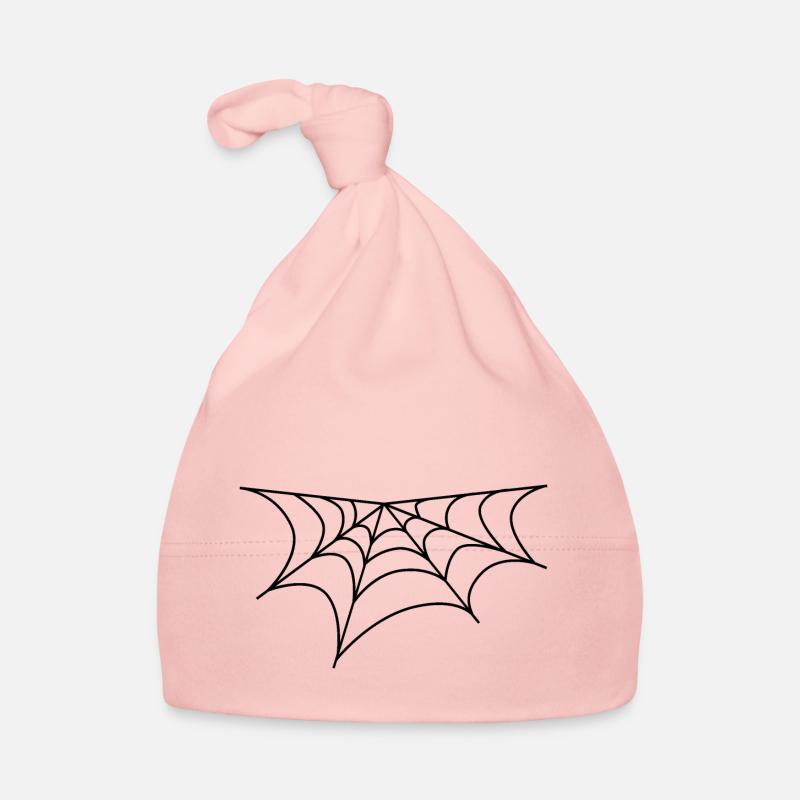 Spinnennetz Baby Bio-Mütze