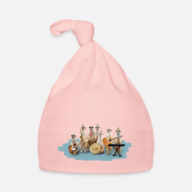 Erdmännchen Baby Bio-Mütze