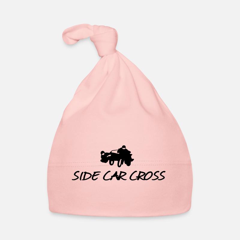 sidecarcross - Bonnet bio Bébé - rose