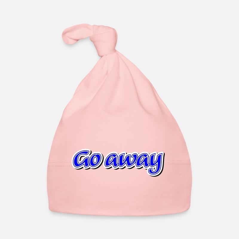 Go away Claim - Vectorgraphic Baby Bio-Mütze