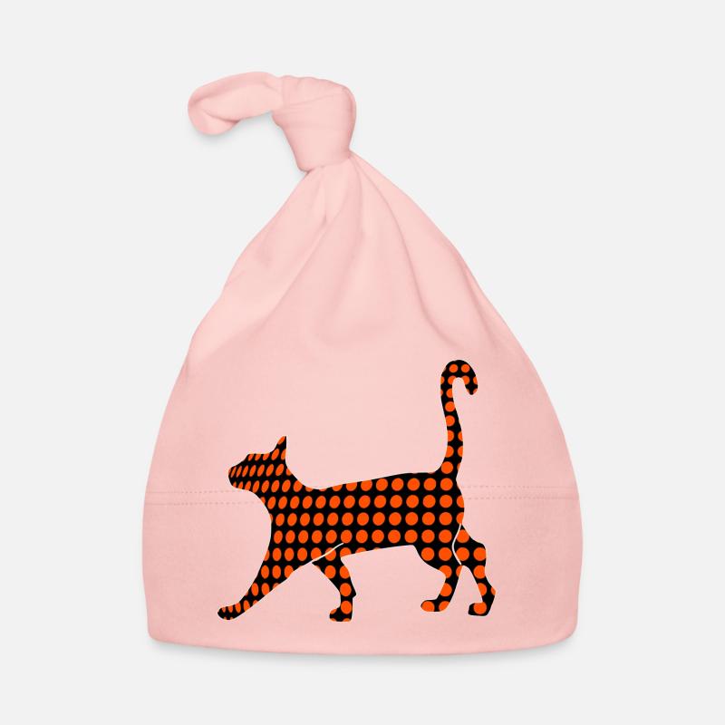 Chat Noir Bonnet bio Bébé