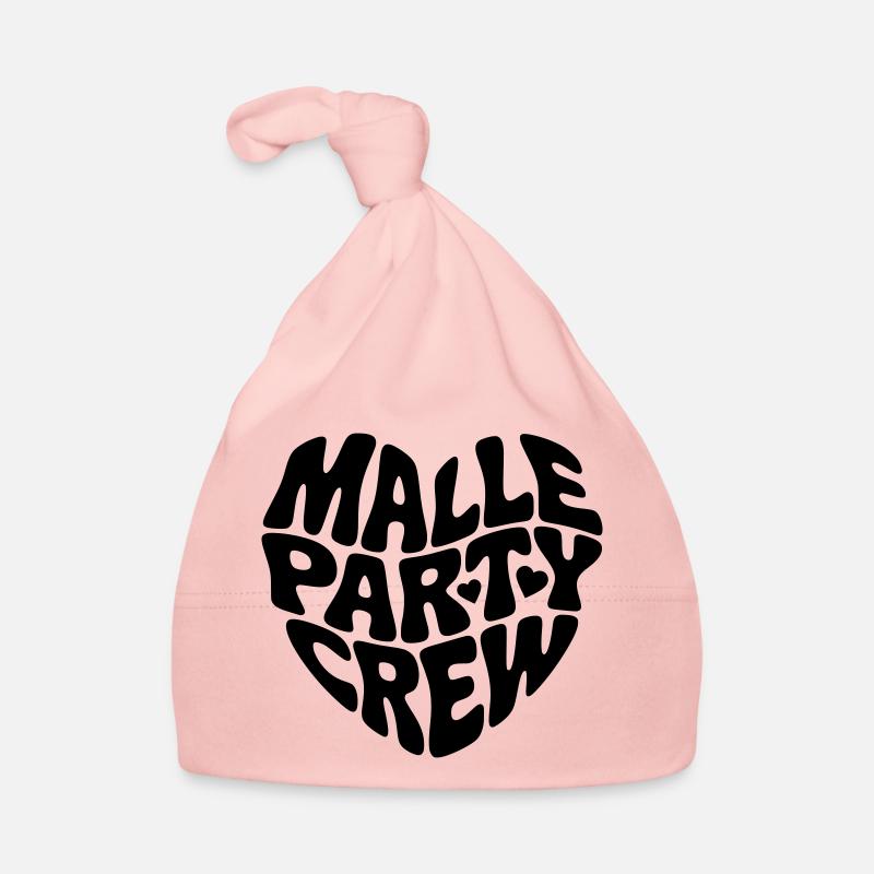 Malle Party Crew Baby Bio-Mütze