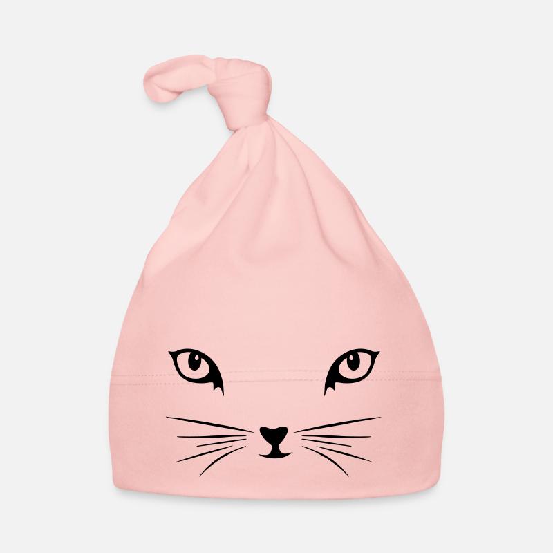 Yeux de chat Chat Visage Yeux Oeil Moustachu Bonnet bio Bébé