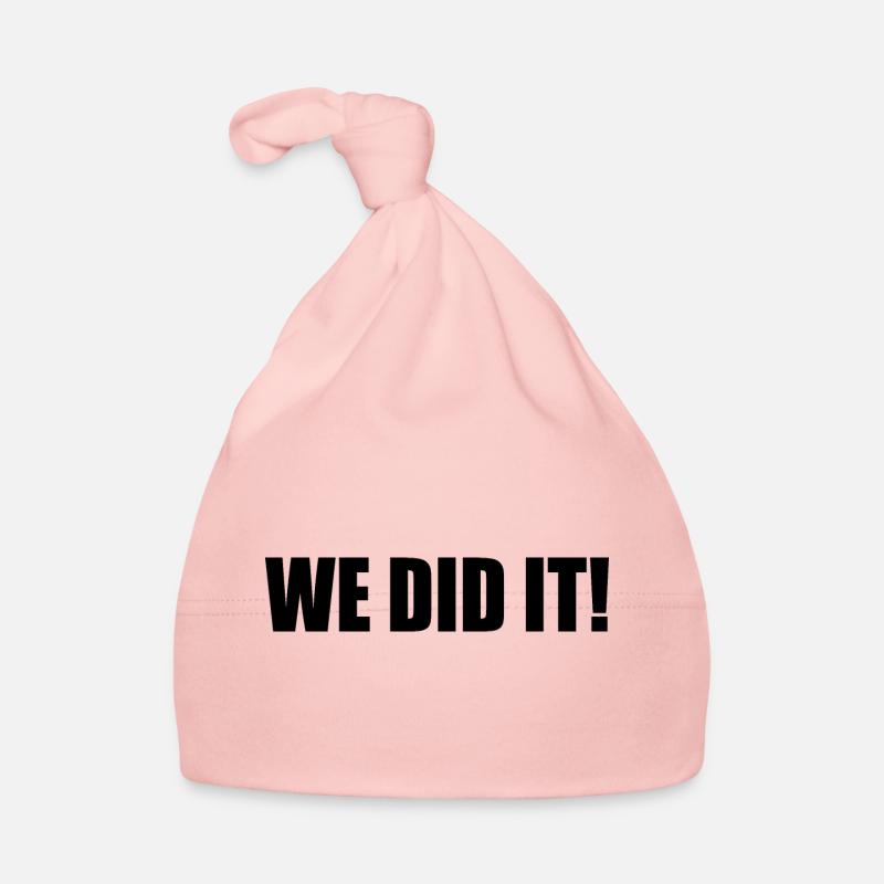 We did it Organic Baby Cap