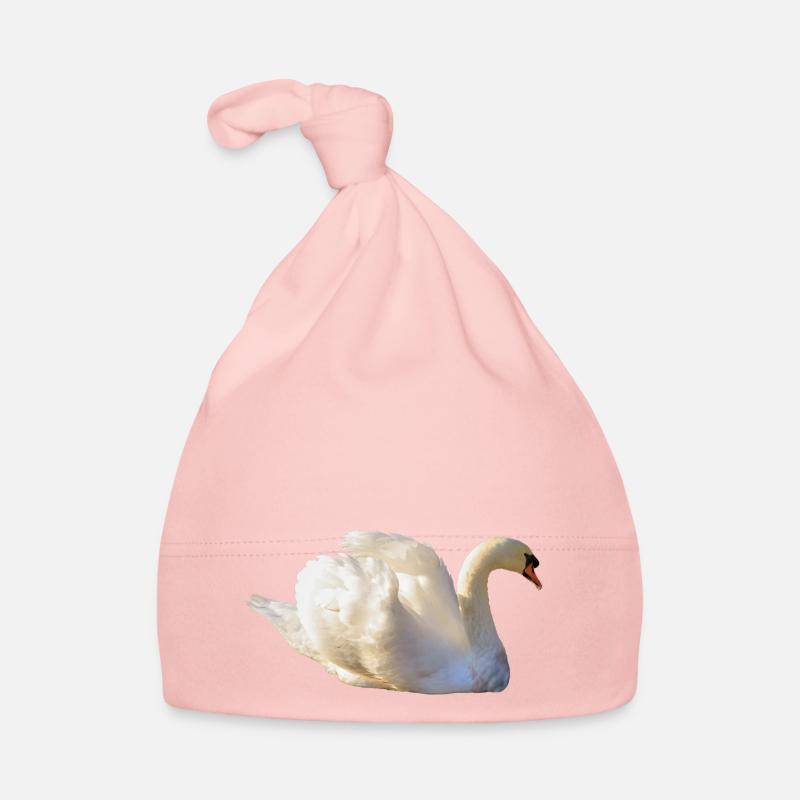 Schwan schwimmend, Natürlich, Goldene Stunde Baby Bio-Mütze
