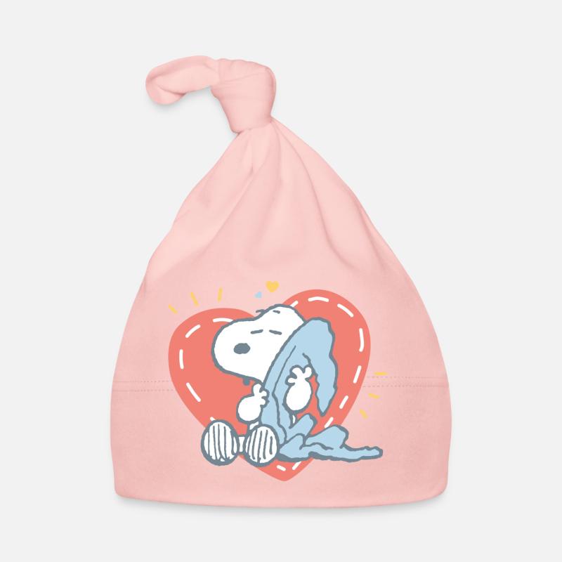 Peanuts Snoopy Sleeping Organic Baby Cap