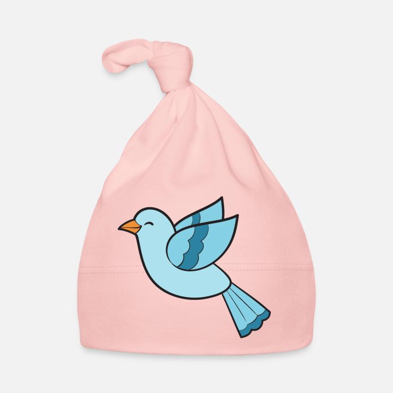 Oiseaux Oiseaux Bonnet bio Bébé