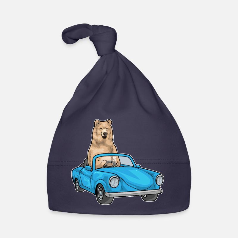 Bär Auto Baby Bio-Mütze