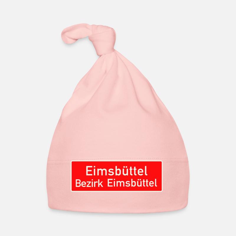 Eimsbüttel - Orts Bezirksschild Hamburg Baby Bio-Mütze