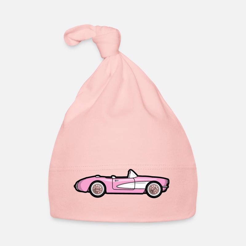 Rose 1956 Stingray - Bonnet bio Bébé - rose
