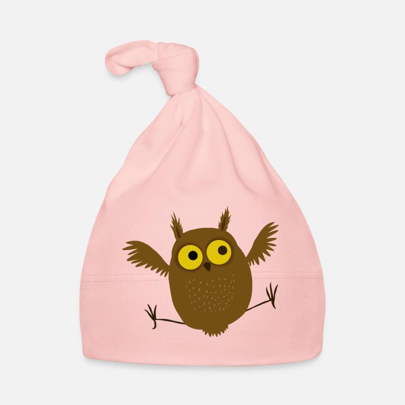 Eule Baby Bio-Mütze