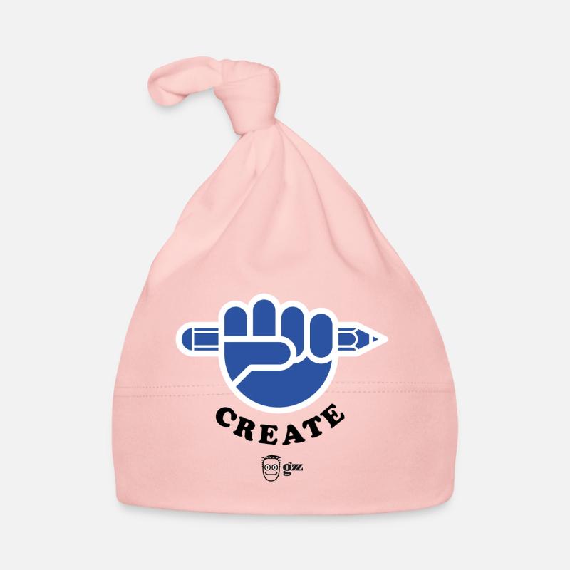 Create ! - Bonnet bio Bébé - rose