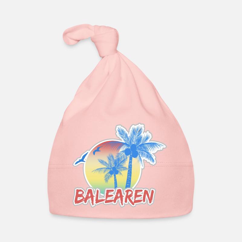 Balearic Islands Holidays Organic Baby Cap