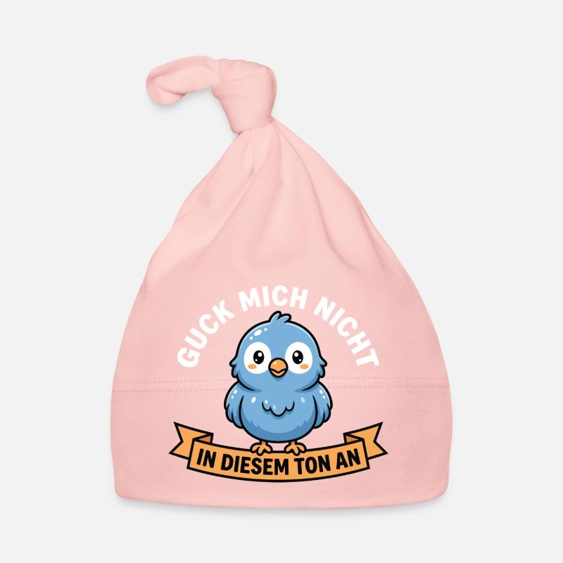 Ne me regarde pas sur ce ton ! Conception des oiseaux Bonnet bio Bébé