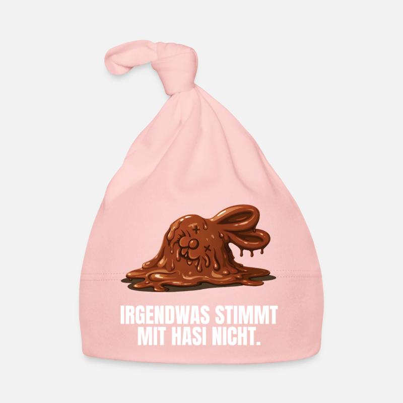 Irgendwas Stimmt Mit Hasi Nicht Böses Hasi Baby Bio-Mütze
