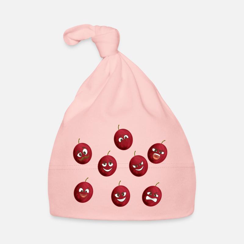 Passion fruit - Organic Baby Cap - pink
