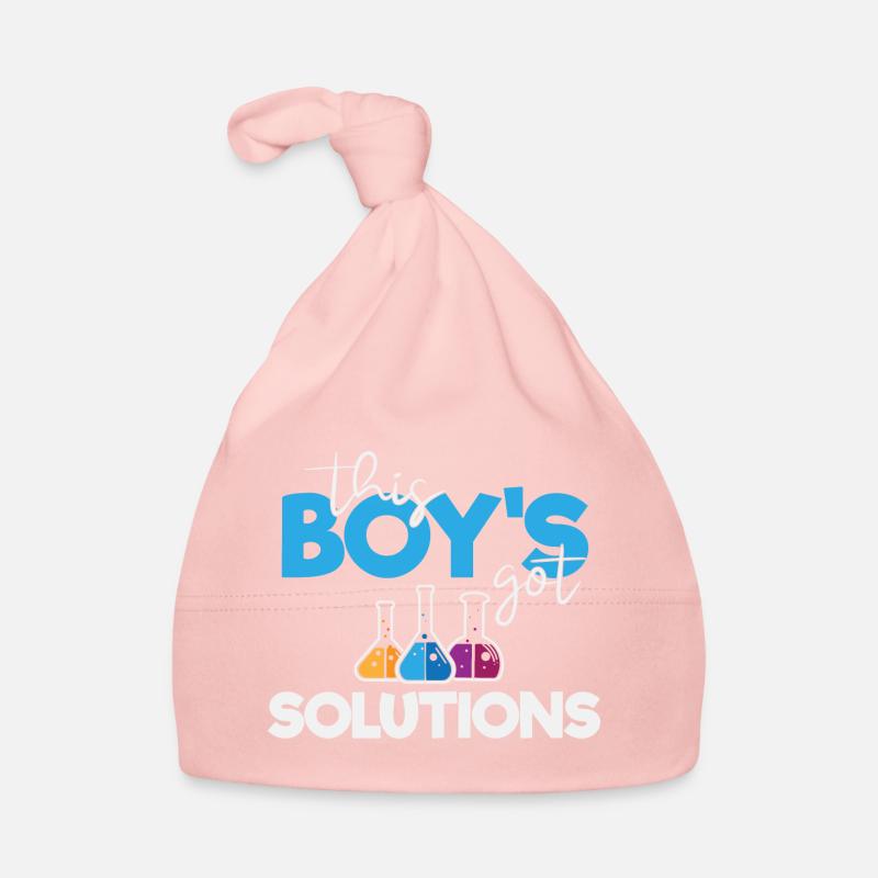 This Boy's Got Solutions Organic Baby Cap