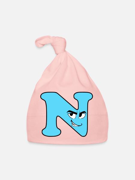 N - Baby Bio-Mütze - Rosa - Vorne