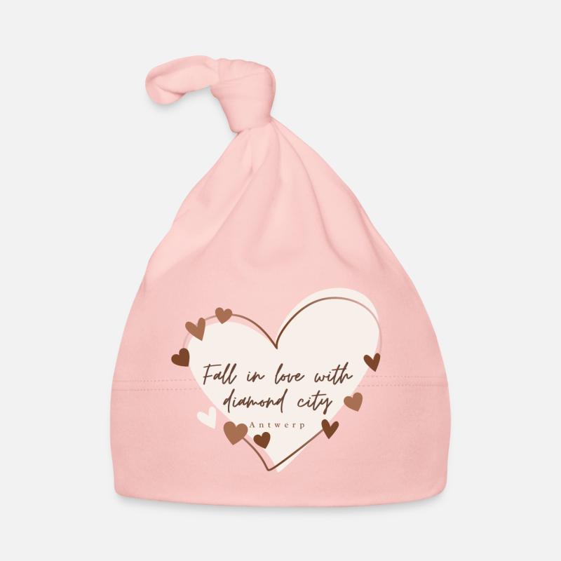 Ich liebe mit Herz Antwerpen Baby Bio-Mütze
