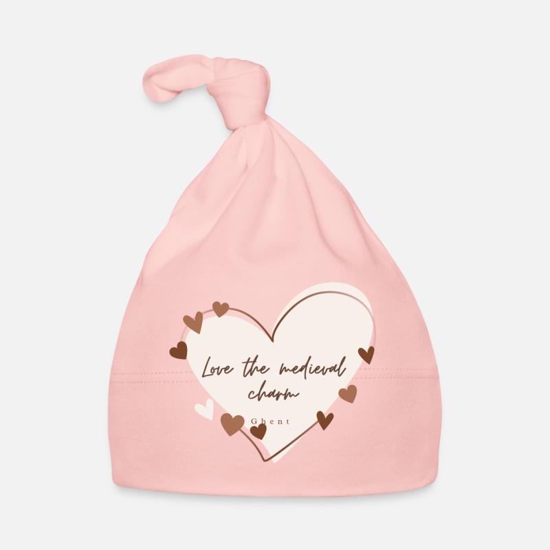 Ich liebe mit Herz Gent Baby Bio-Mütze