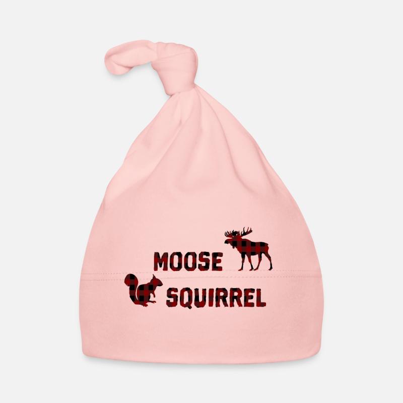 Moose Squirrel Baby Bio-Mütze