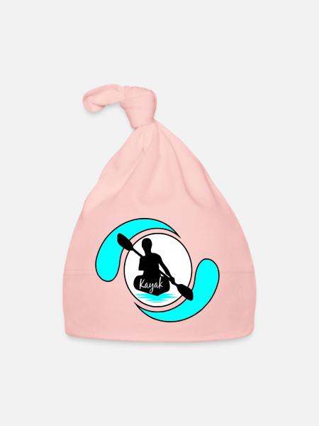 Kayak - Organic Baby Cap - pink - Front
