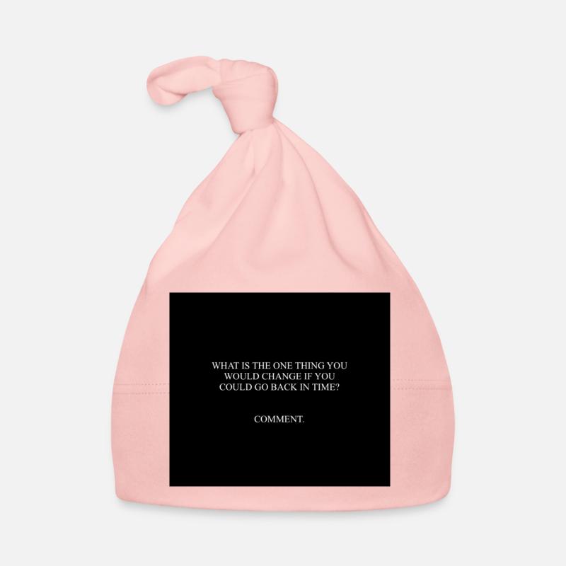 COMMENT Organic Baby Cap