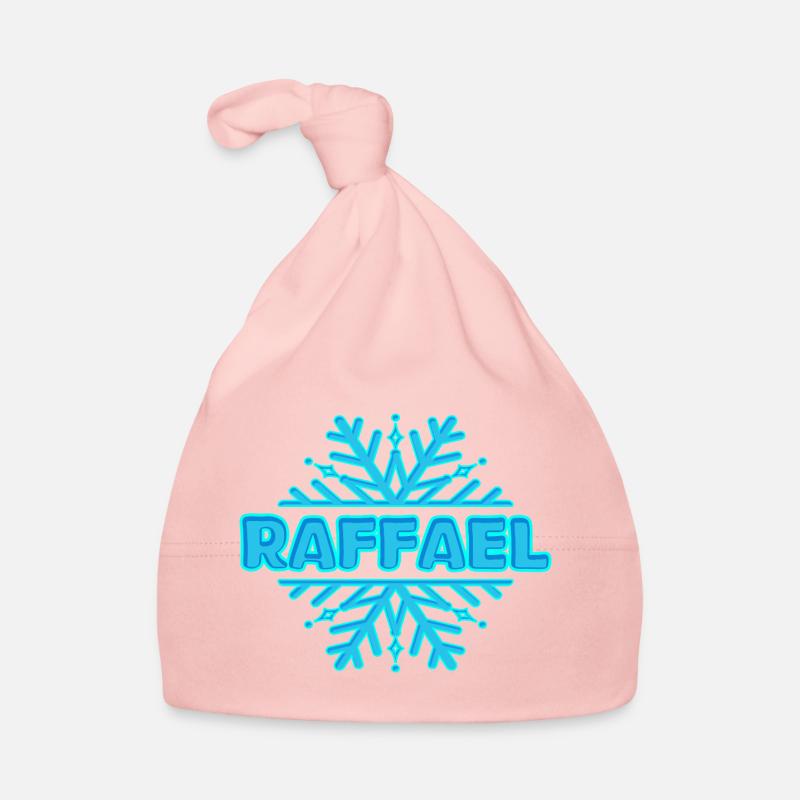 First name Raffael Organic Baby Cap