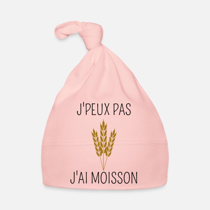 Je peux pas j'ai moisson Bonnet bio Bébé