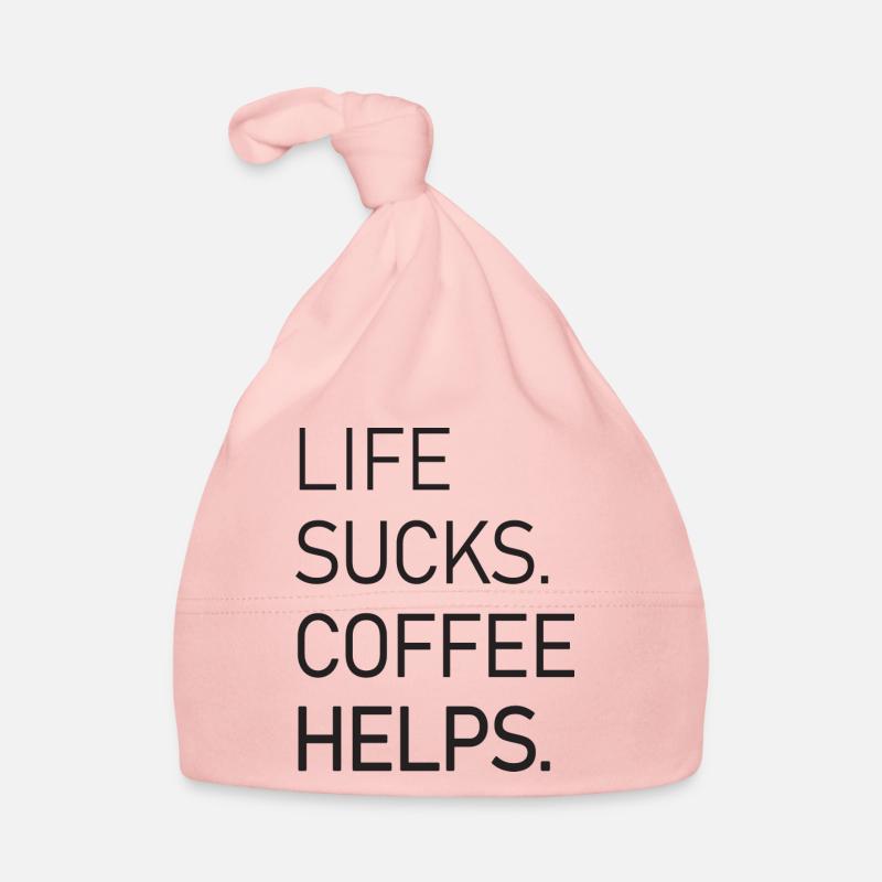La vie craint le café aide Bonnet bio Bébé
