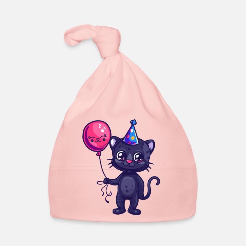 Bébé d’anniversaire de panthère Bonnet bio Bébé